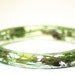 Garden Party-Flower Bracelet- Unique Handmade Jewelry- Real Dried Flowers and Grasses Bracelet- Green Bangle