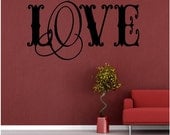 Vinyl Wall Decal  - Live Laugh LOVE - 22h x 36w - vinyl wall art home family