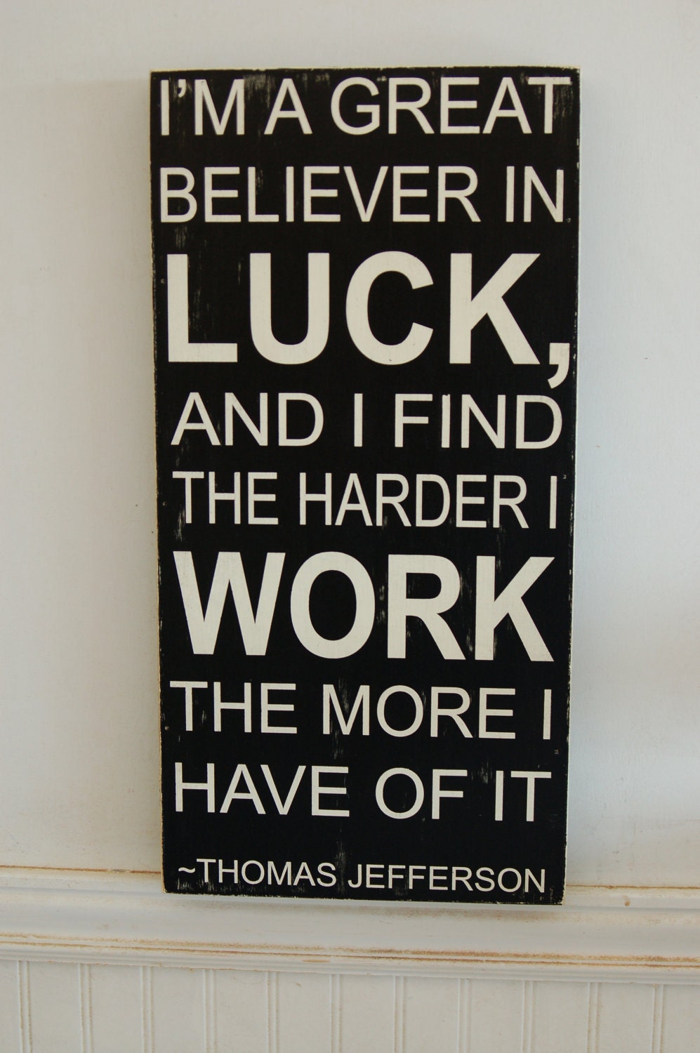 Subway Art - Thomas Jefferson Quote