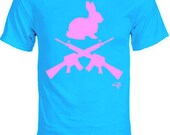 Bunny and Guns T-shirt by NIFTshirts