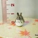 Micro Totoro Amigurumi  - Tiny Mini Dollhouse Crochet Miniature Woodland Rabbit Animals- Made To Order