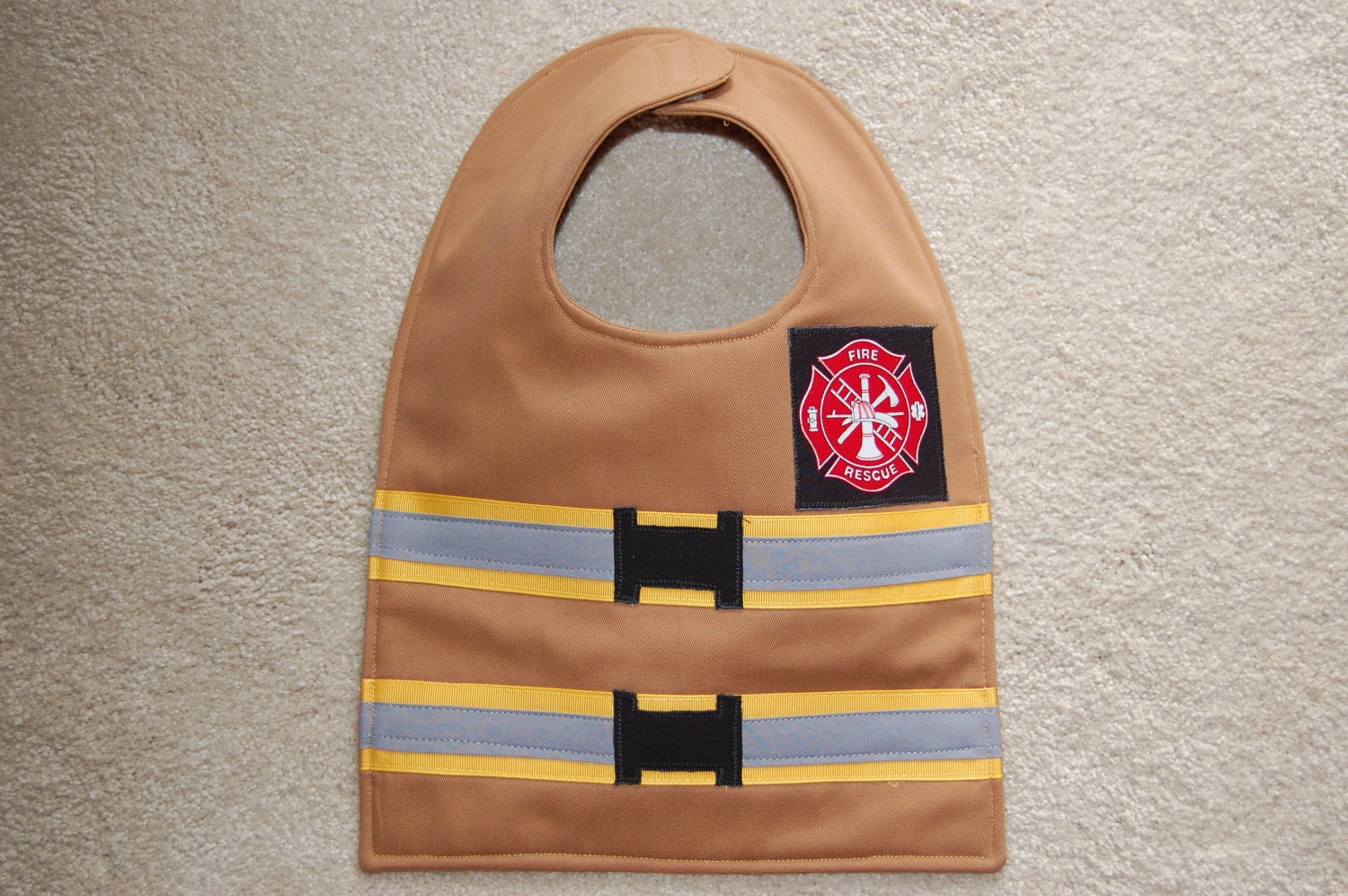 Firefighter Hero Bib