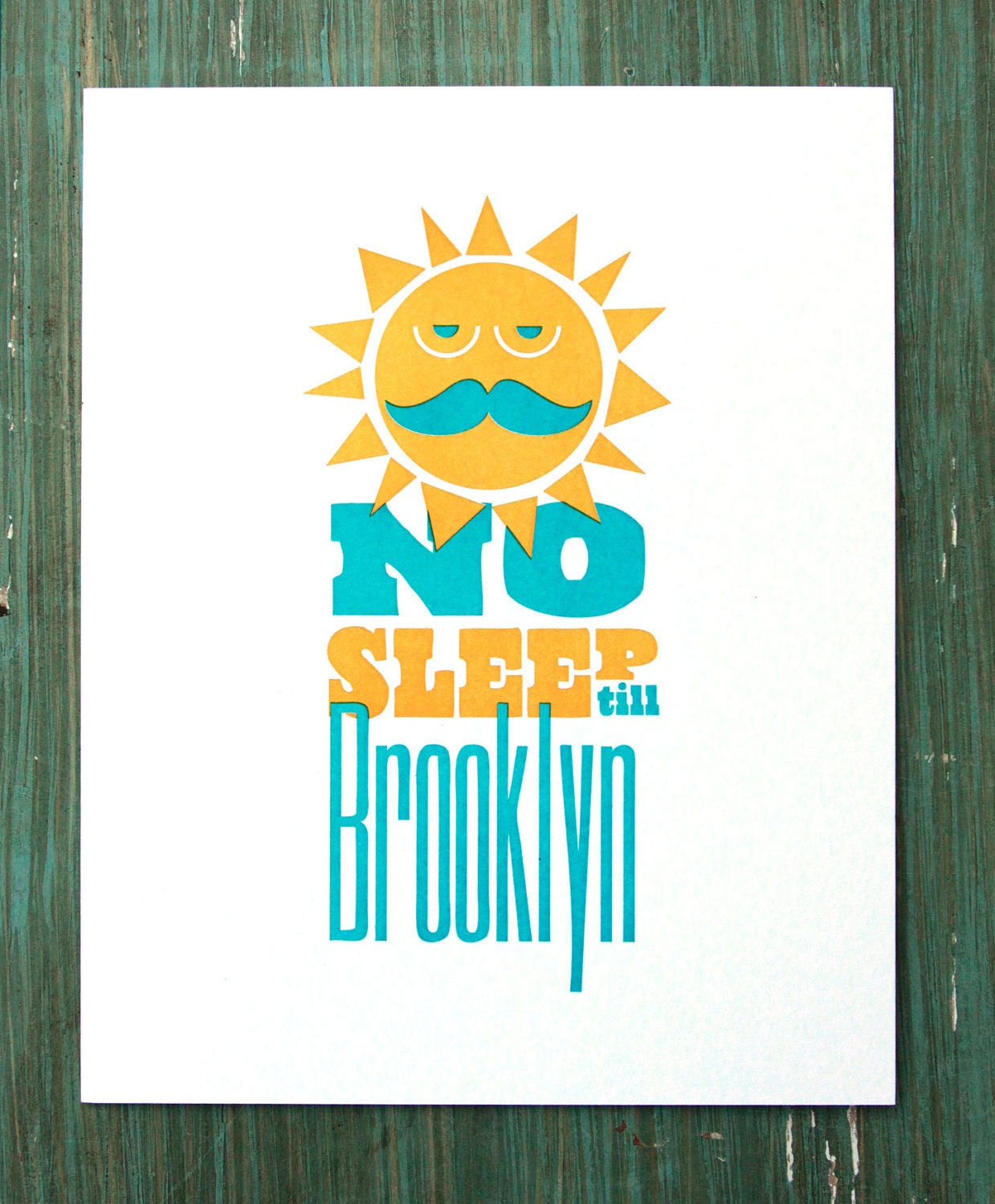No Sleep Til Brooklyn Print