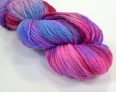 Tweed Sock Weight  Yarn: Berry Riot