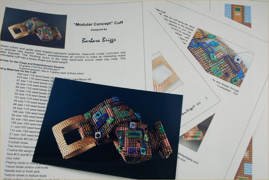 Digital - Pattern for the "Modular Concept" Cuff