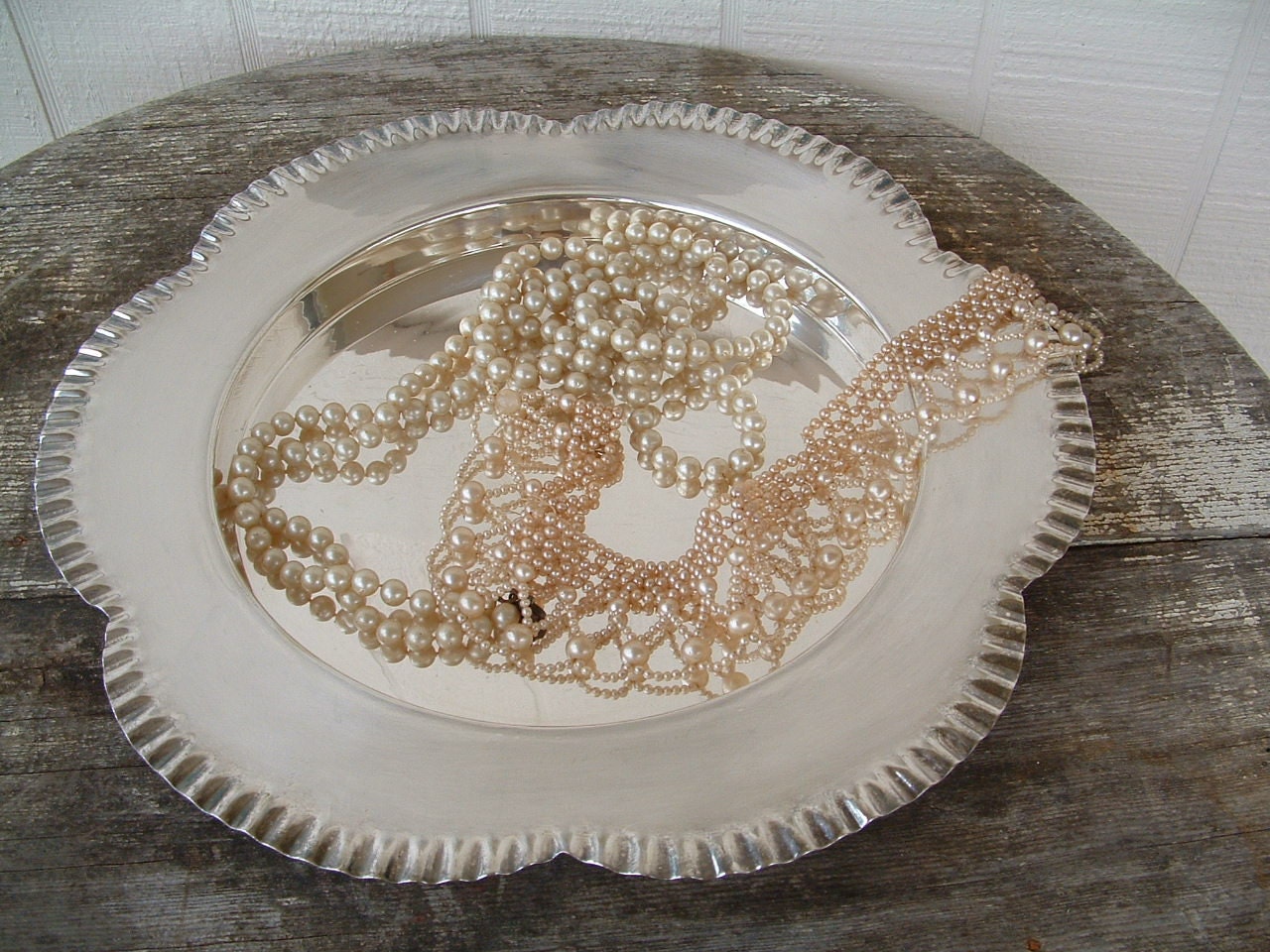 Antique Sheffield Silverplate Tray/Plate - George Travis & Co. 1864 - 1908