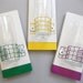 THISTLE: modern saturated colors wall mount flower vase set