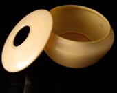 Vintage Celluloid Hair Receiver