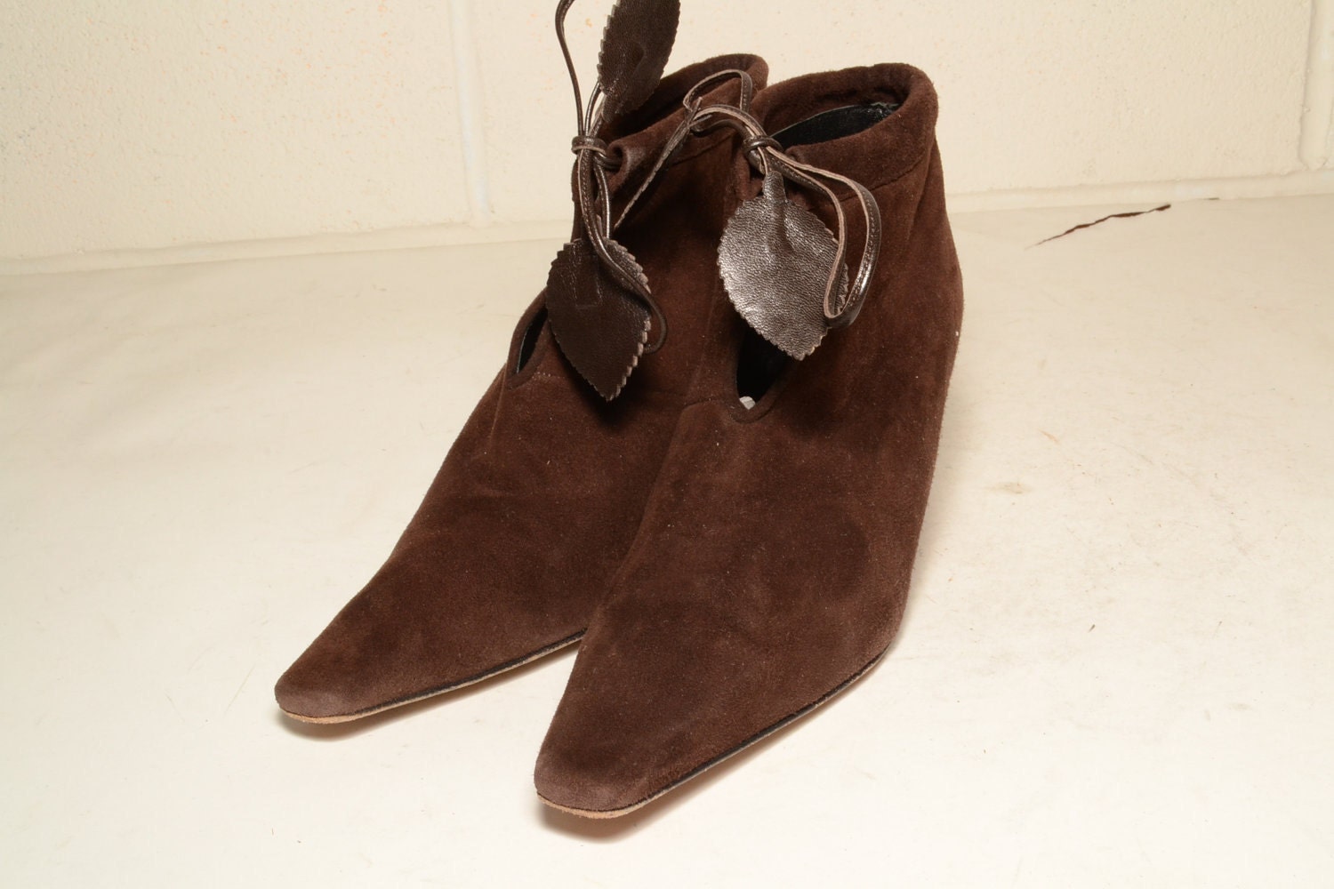 Brown Suede Size 6 5 Heels