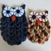 Crochet Crocodile Stitch Owl G43
