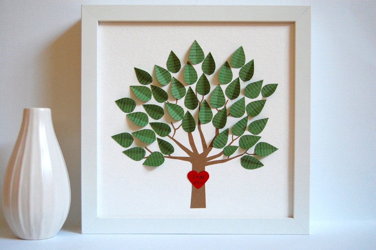 RESERVED (for aratner120) Set of two custom art piece - 1 Song Tree and 1 Song Balloons