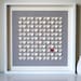 Rustic Wedding Guest Book Alternative - Rustic 3D Song Hearts Guest Book - For up to 120 guests (includes frame, instruction card & pens)