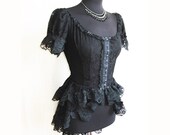 Blouse Frances, victorian, steampunk, burlesque, lolita, Somnia Romantica by Marjolein Turin