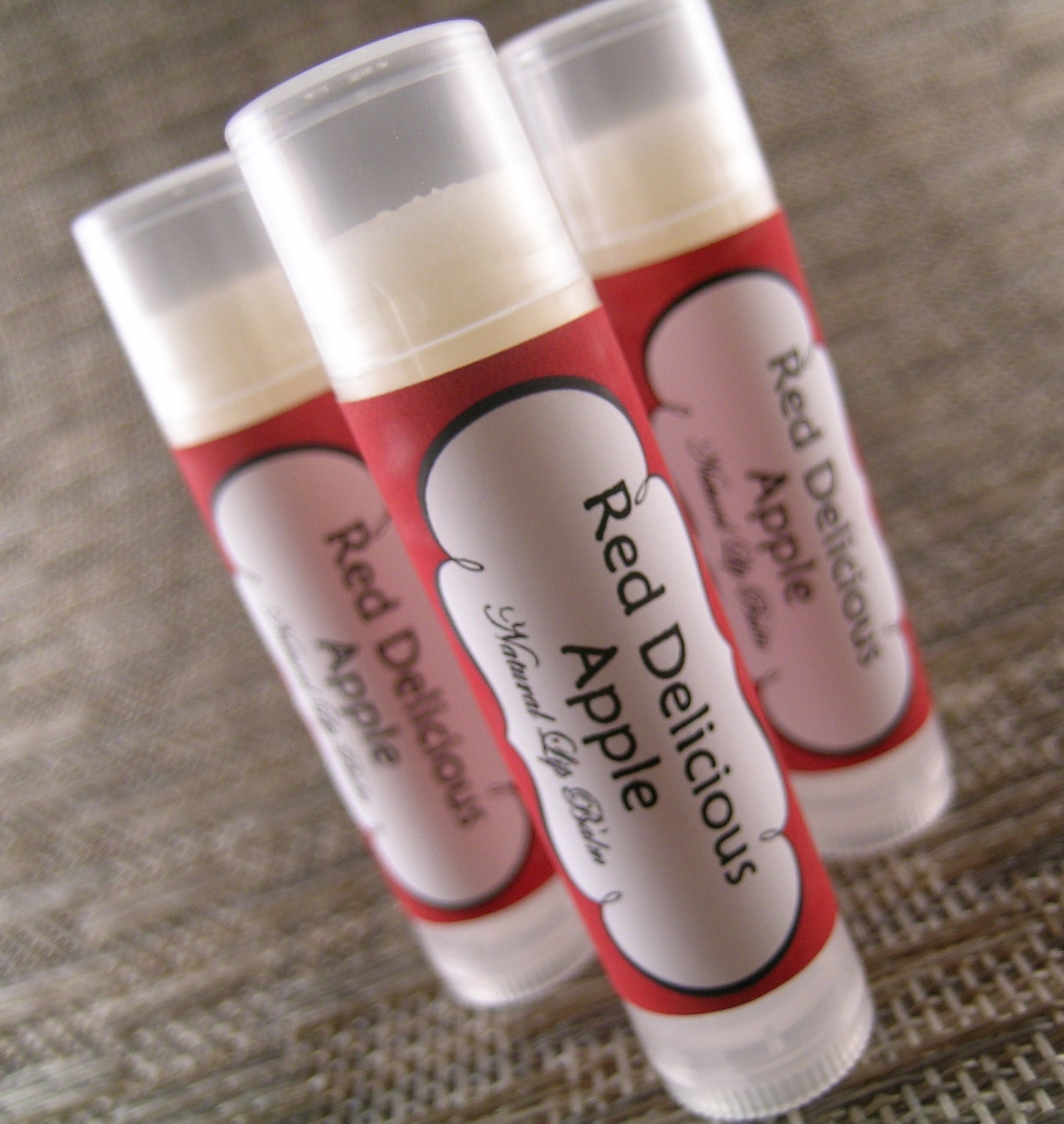 Red Delicious Apple - Natural Lip Balm