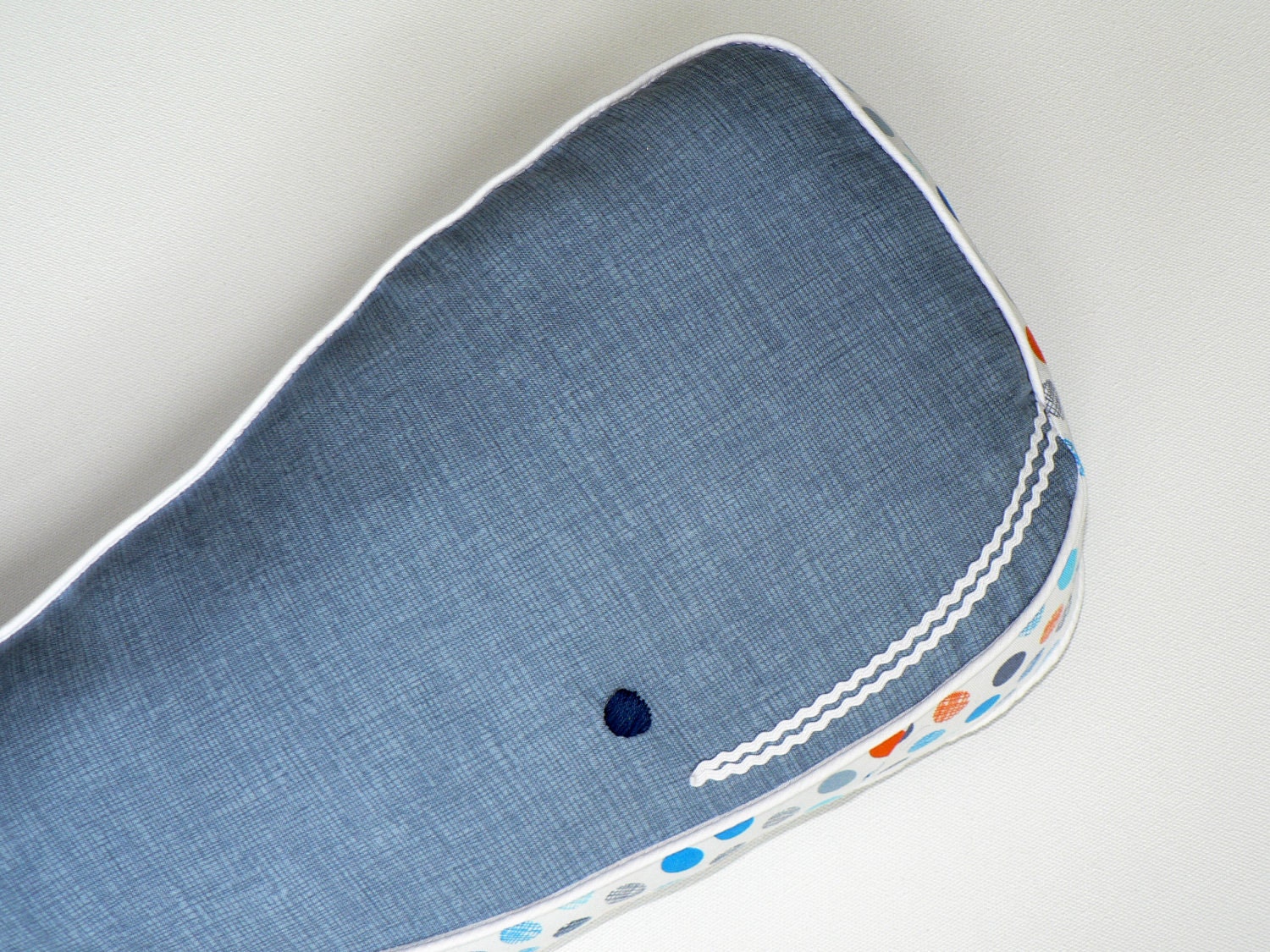 Organic Cotton Whale Pillow