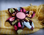 Fabric Flowers Tutorials Patterns Digital Download PDF  -- Make Your Own