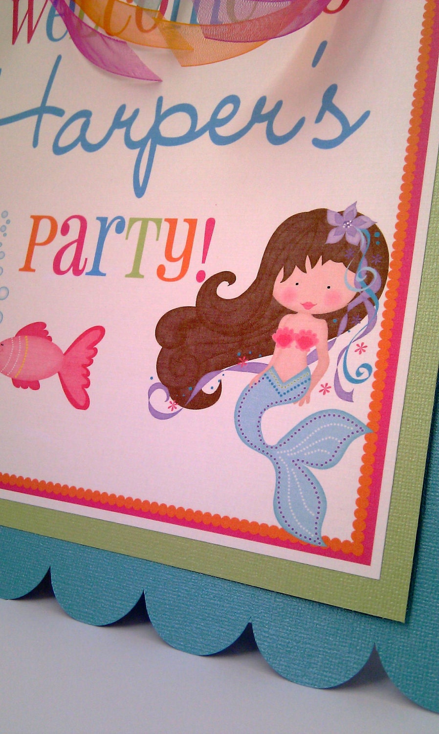 Under The Sea Mermaid Collection: Door Sign Il_170x135