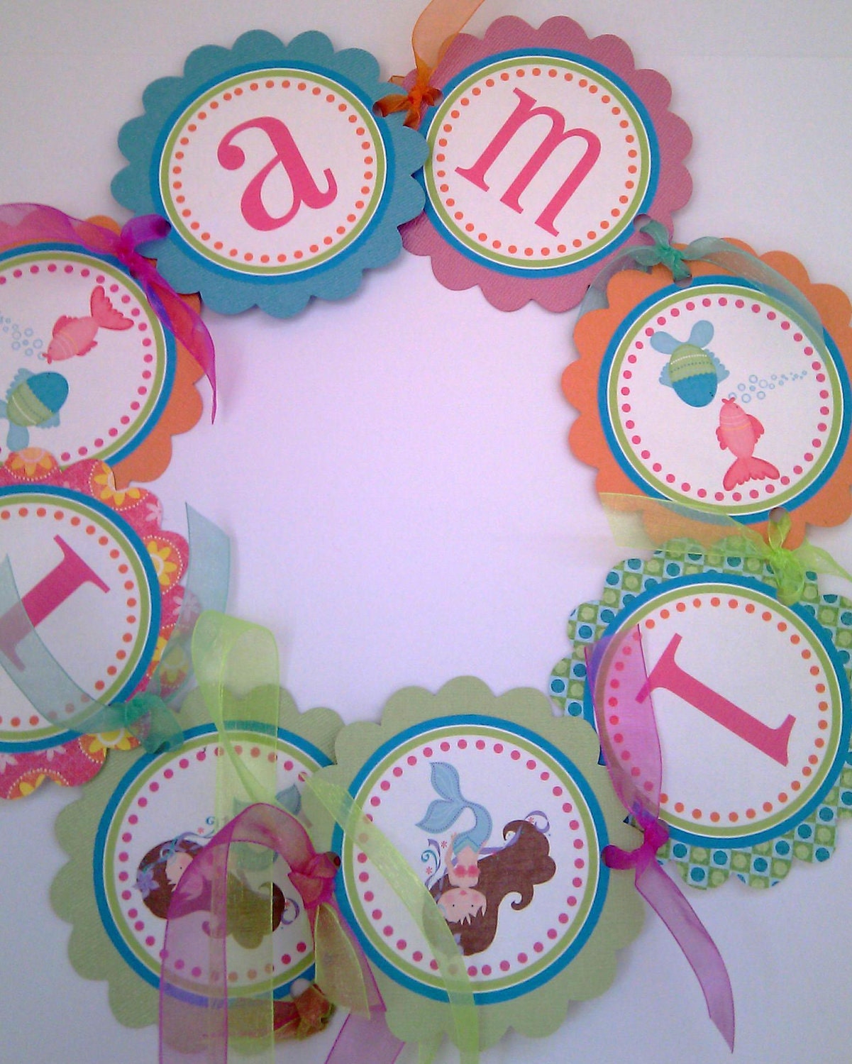 Under The Sea Mermaid Collection: High Chair Banner