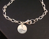 UU Flaming Chalice Bracelet - Curl Design