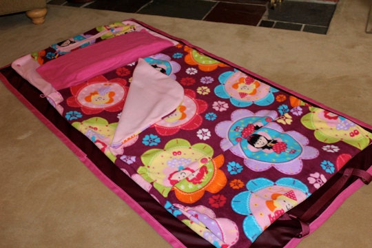 Princess nap mat, play mat - Plum Princess KidCozy