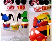 Mickey Mouse Clubhouse Friends Printable Party Decorations Cupcake Toppers and Cupcake Wrappers Il_170x135