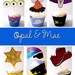 Toy Story Cupcake Wrappers and Toppers