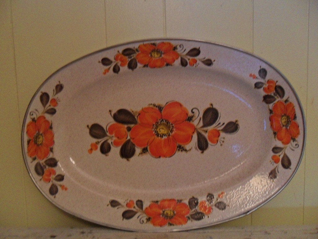 Vintage Show Pans Sanko Ware Japan Platter