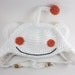 Reddit alien hat (crochet geeky meme ear flap hat)