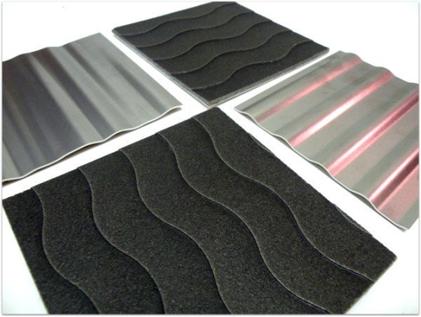 Reserved for Tania 2 Sets of Beverage Metal Coasters-