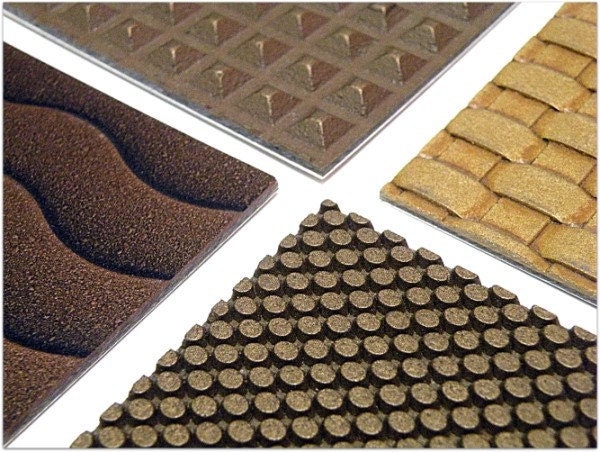 Eco Friendly Beverage Metal Coasters- Drink Industrial / Architectural- Resistant to stains and scratches