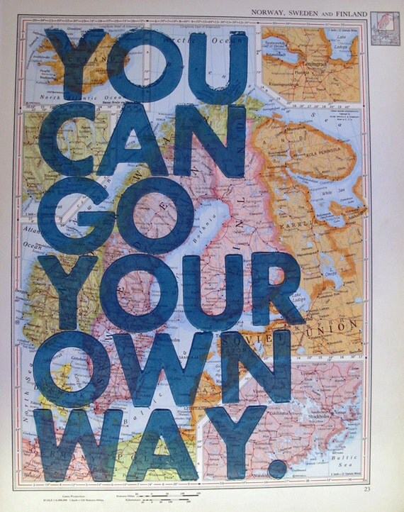 Norway, Finland, Sweden  / You Can Go Your Own Way