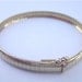 Vintage Gold Omega Bracelet 14k Gold Bracelet Omega Link Gold Omega Bracelet Ladies Omega Bracelet Italian Gold Bracelet Genuine 14k Gold