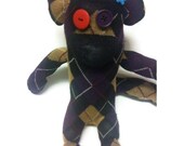 Sock Monkey Argile Plush, long legs