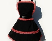 Apron Vintage Inspired 1950s Retro Pinup  Apron