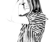 A3 Stripes Print