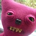 Not this Menacing Teddy Bear, but one like it - a plush Fuggler 25cm