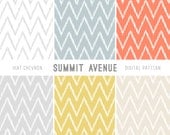 Ikat Chevron paper pack & blog / website backgrounds for Personal, Small Commercial or Photography use - Instant Download