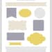 Ribbon & Label Shapes - digital CLIP ART - for photography scrapbook or logos - Instant Download