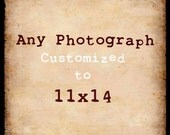 Customize any Photograph in my Etsy Shop to 11x14 Print