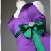Green and Purple Bridesmaid Dress , Custom Made to Order in your size
