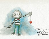 Especially For You. Watercolor print numbered and signed by coryBasil 5x7