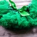 Emerald Green Pettiskirt / Tutu Photography Prop Newborn- 6 month Size Ready to ship