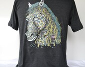 SeaHorsey American Apparel Mens Tee Hand Screen Printed Tshirt