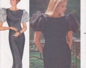 1980s Sewing pattern Rimini formal dress Butterick 4463 uncut 8 10 12