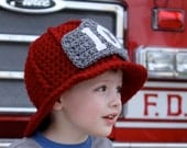Firefighter Helmet - Crochet Pattern - Permission to sell finished items