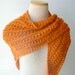 Lace Wrap Shrug Shawl, Tango Tangerine, Wedding Bridesmaids, Fashion Scarf