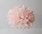 1 Large Tissue Pom Pom -  Blush