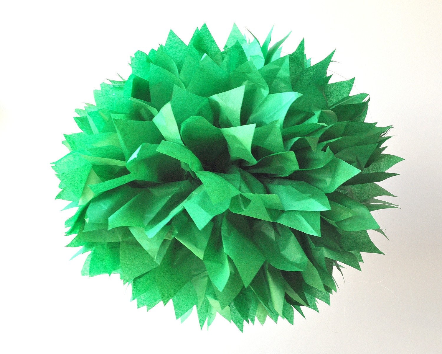 1 Large Tissue Pom - Kelly Green Il_570xn