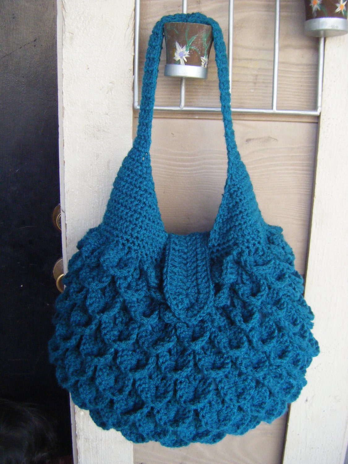 Crochet Crocodile Bag Pattern PERMISSION SELL finish product