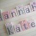 Baby Name Blocks . Nursery Name Blocks . Nursery Decor . Baby Letter Blocks . Wood Name Blocks . Bedding